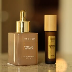 Sand + Fog Vanilla Toffee Fragrance Oil Sample | 10 ml | Sweet Gourmand Vanilla